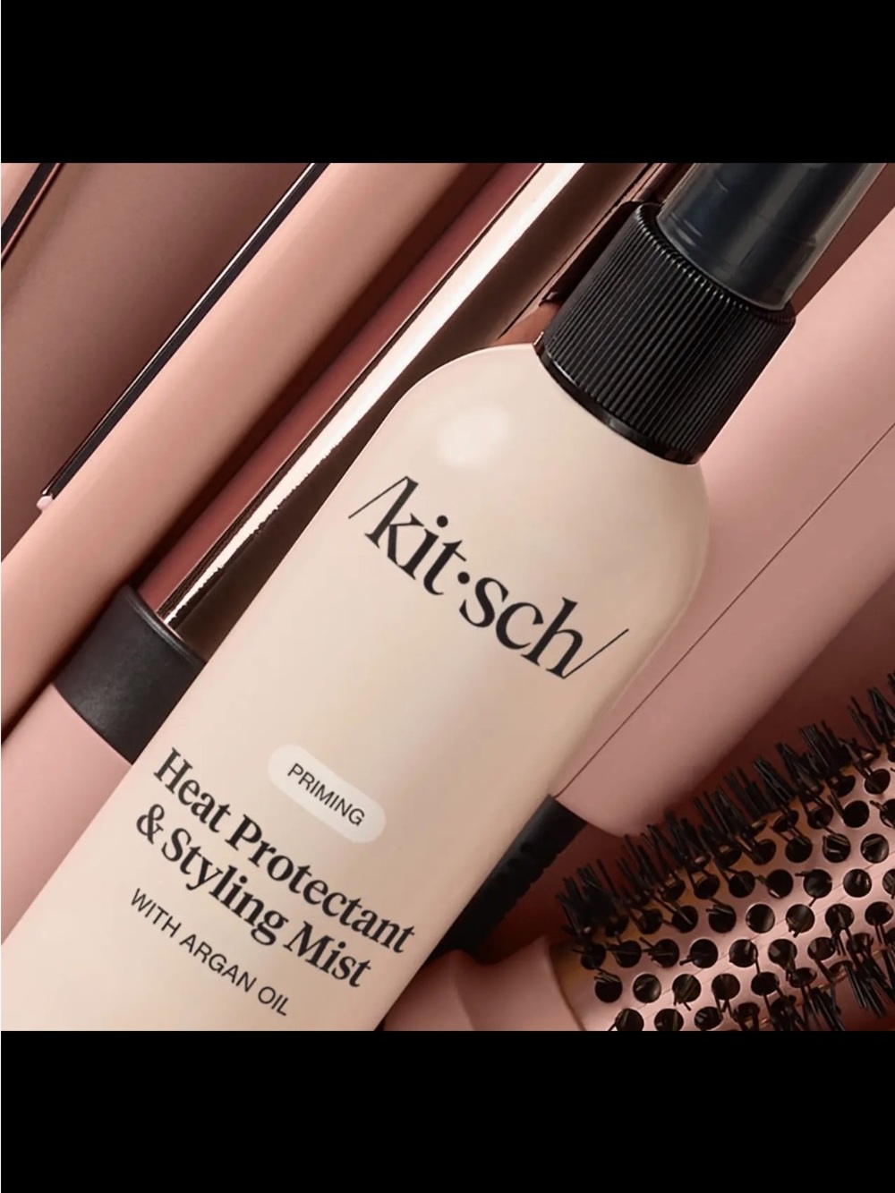 Kitsch Priming Heat Protectant & Styling Mist.